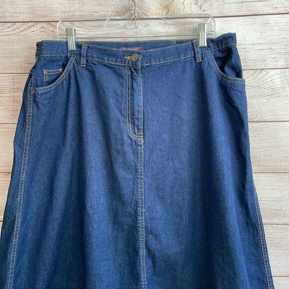 ROAMAN’S DENIM MAXI SKIRT MODEST‎ - Picture 2 of 5